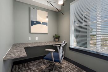 Meeting Room With Large Windows & Natural Light
